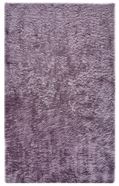 4' x 6' Purple Shag Tufted Handmade Area Rug