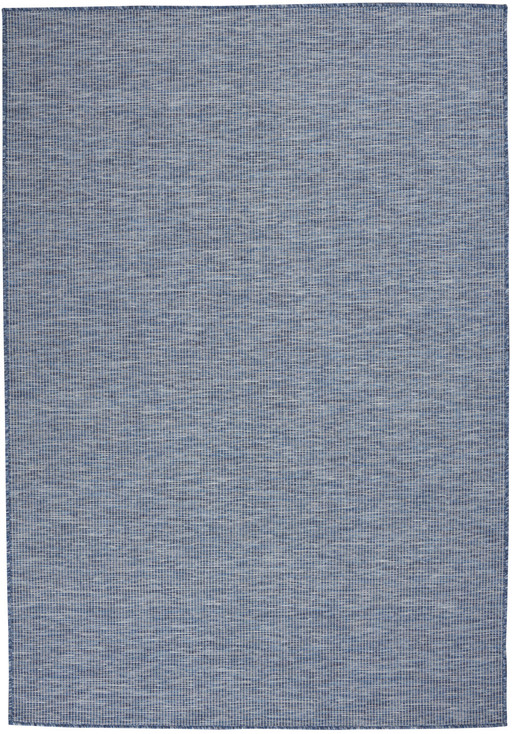 4' x 6' Navy Blue Power Loom Area Rug