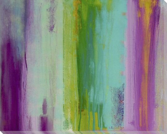 Spring Stream I Wrapped Canvas Giclee Print Wall Art
