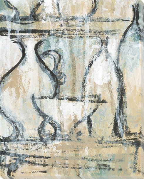 Archival Pottery 4 Wrapped Canvas Giclee Print Wall Art