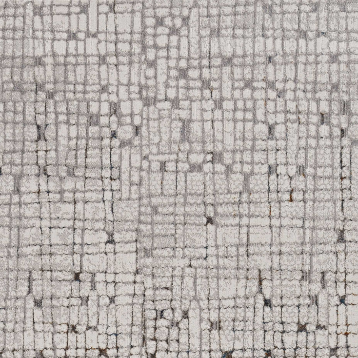5' x 8' Grey Mosaic Indoor Area Rug