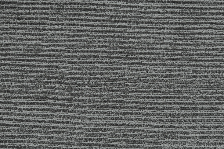 5' x 8' Gray & Black Hand Woven Area Rug