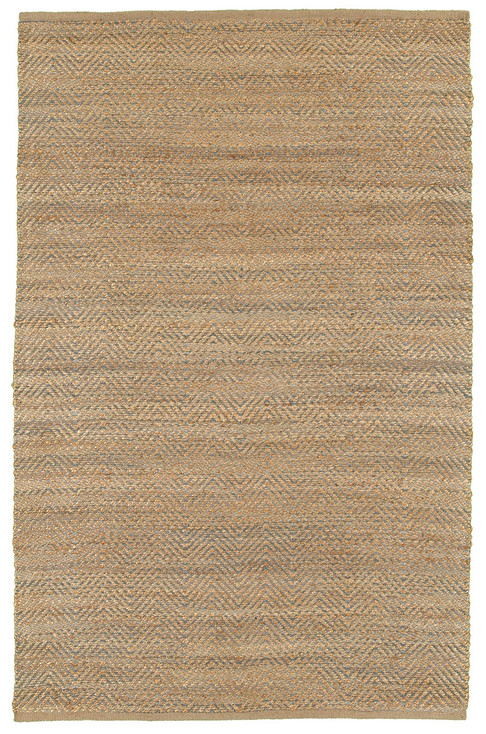 5' x 8' Brown Dhurrie Hand Woven Area Rug