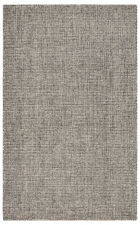 5' x 8' Gray Wool Dhurrie Handmade Area Rug