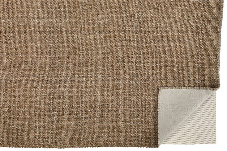 5' x 8' Brown Hand Woven Area Rug