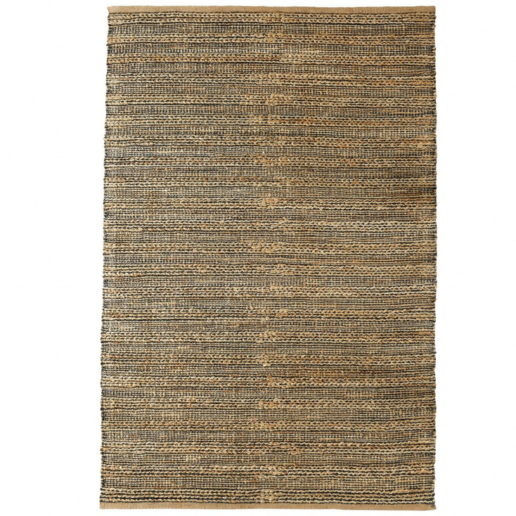 5' x 8' Natural Dhurrie Hand Woven Area Rug