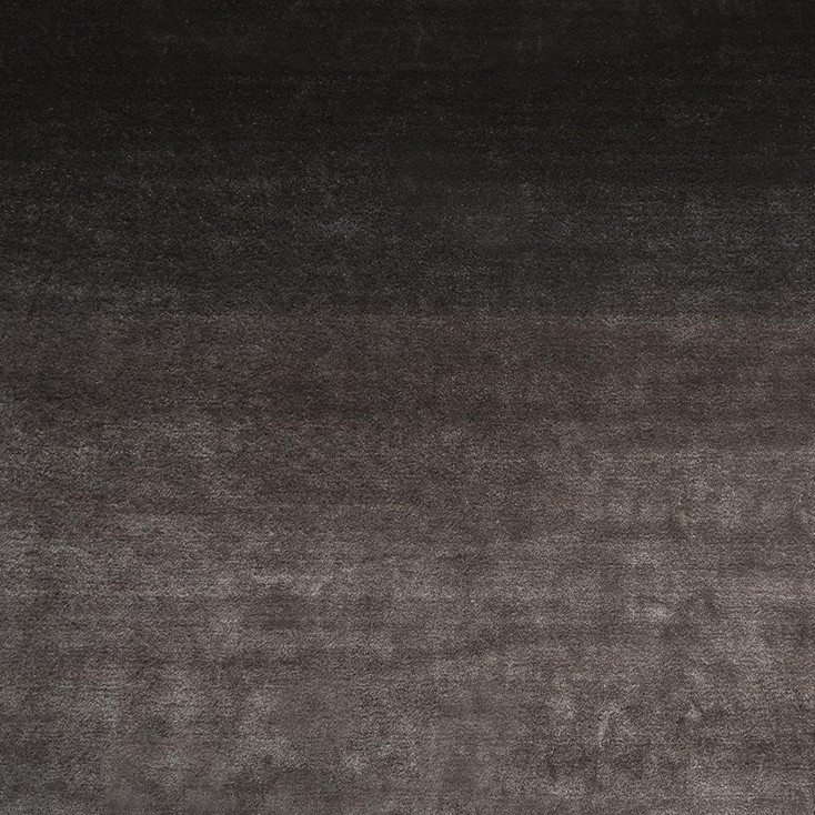5' x 8' Gray and Black Shag Tufted Handmade Area Rug