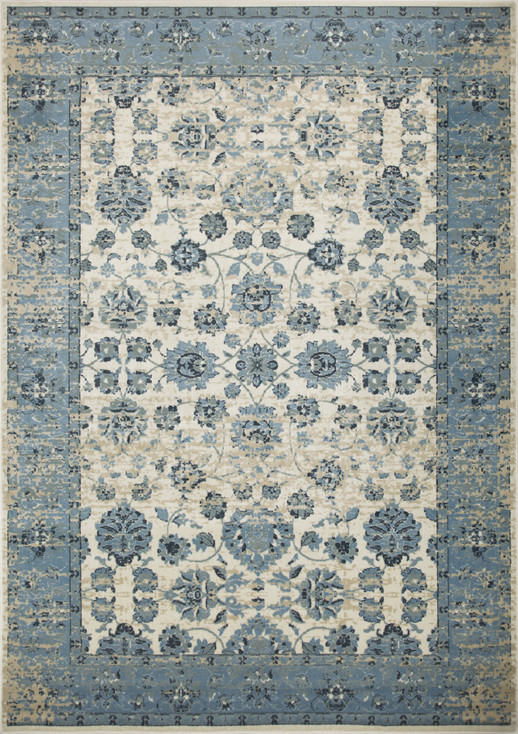 5' x 8' Ivory Oriental Dhurrie Rectangle Area Rug