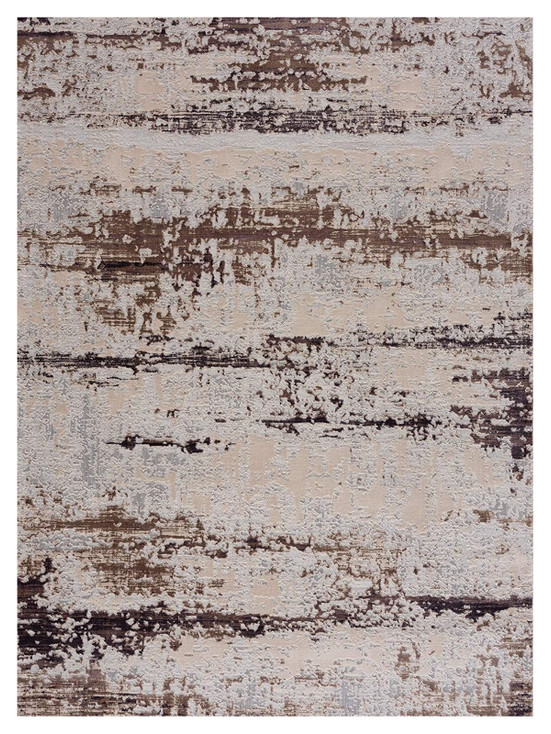 6' x 9' Violet Abstract Dhurrie Area Rug