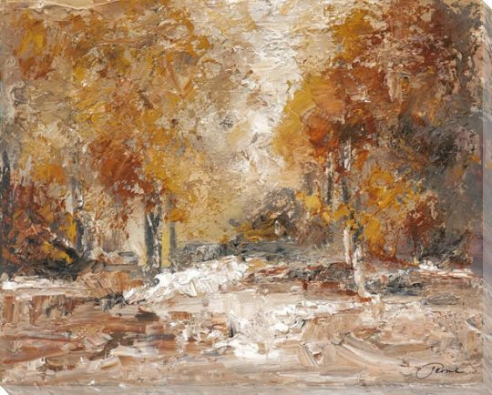 Autumn Splendor Wrapped Canvas Giclee Print Wall Art