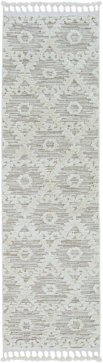 7' x 10' Blue Hand Woven Wool and Jute Indoor Area Rug
