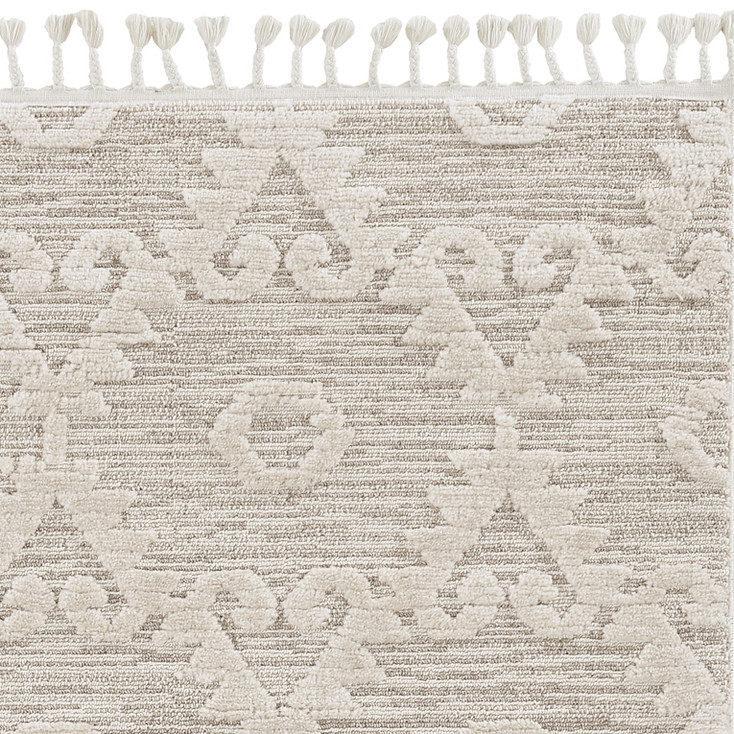 7' x 10' Blue Hand Woven Wool and Jute Indoor Area Rug