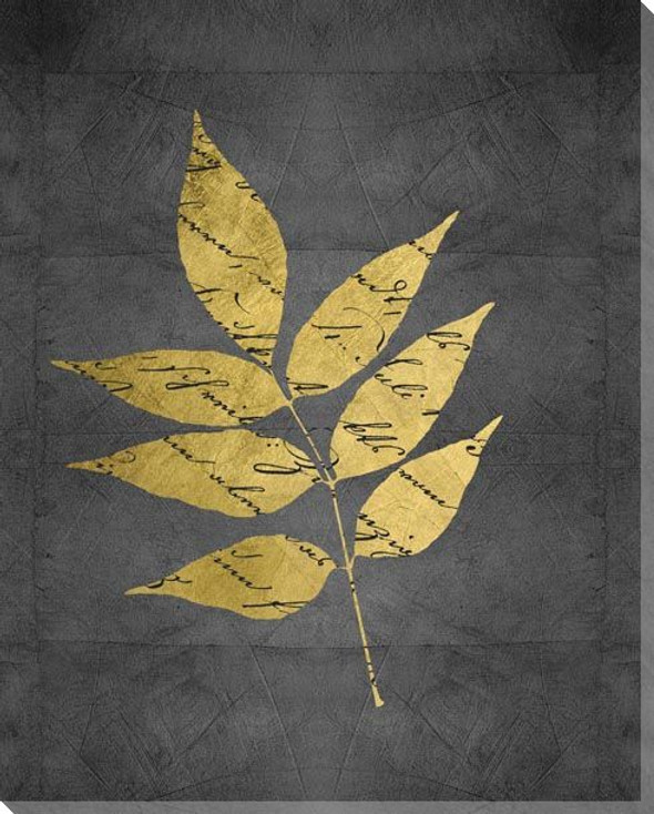 Natures Discourse Leaf I Wrapped Canvas Giclee Art Print Wall Art