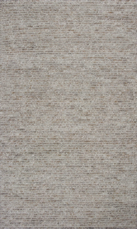 7' x 9' Wool Natural Area Rug