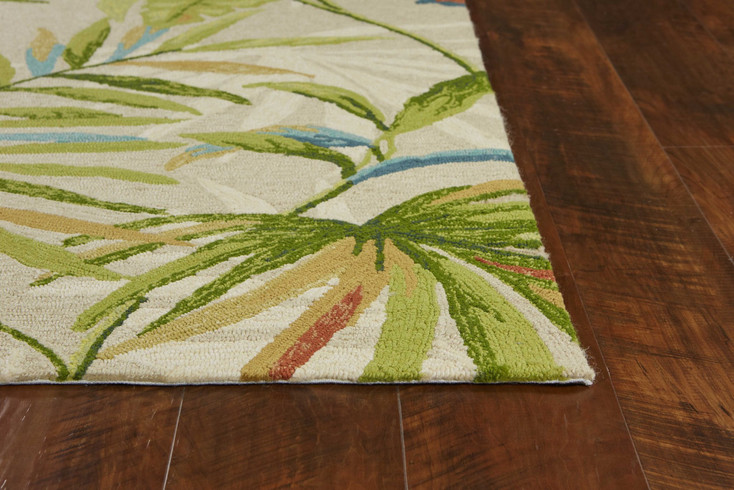 7' x 9' UV Treated Polypropylene Sand Area Rug