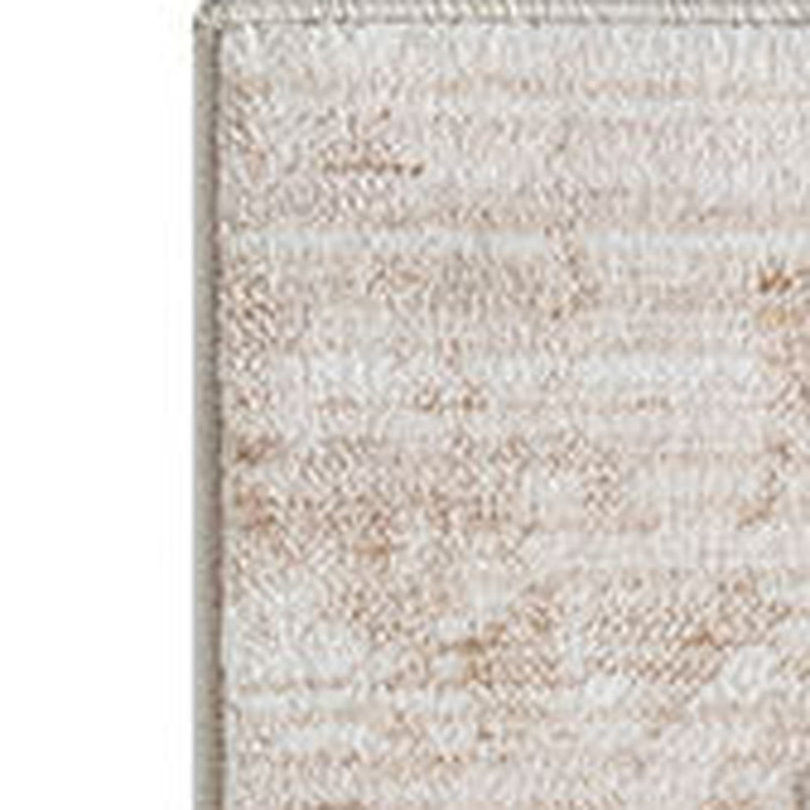 8' x 10' Beige Abstract Rectangle Polyester Area Rug