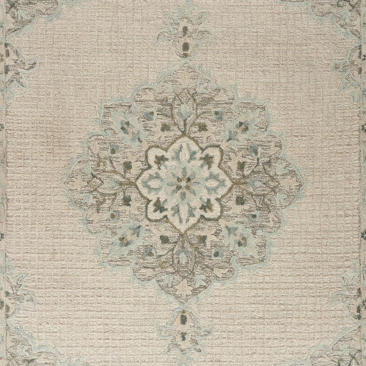 8' x 10' Ivory Wool Dhurrie Handmade Area Rug