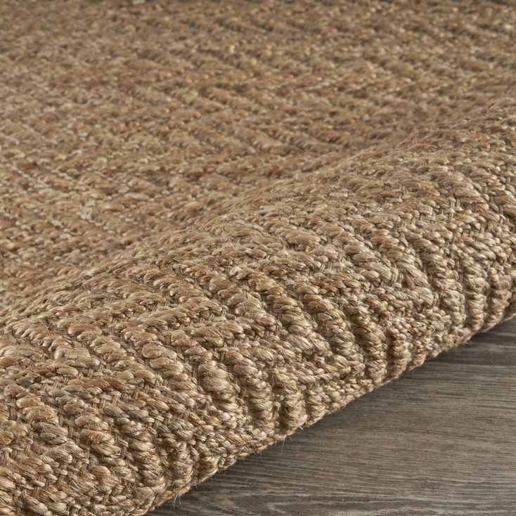 8' x 10' Natural Dhurrie Hand Woven Area Rug