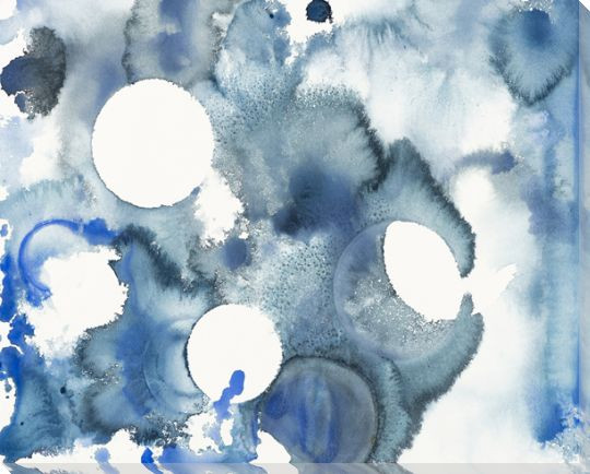 Bubbles 1 Wrapped Canvas Giclee Print Wall Art