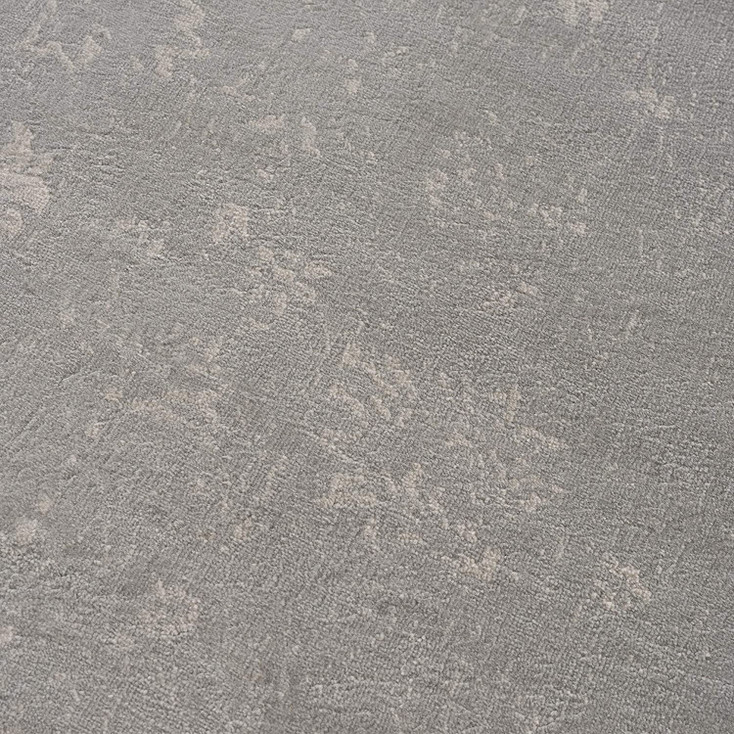8' x 11' Modern Gray Distressed Area Rug