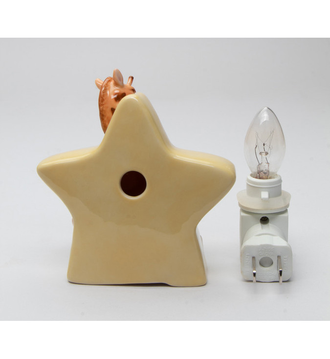 Giraffe Plug-in Porcelain Night Light