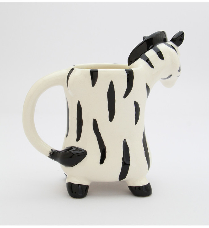 Zebra Mugs, Set of 2