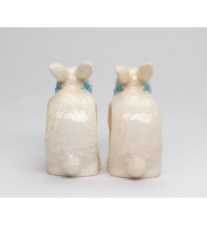 Bunny Porcelain Napkin Rings, Set of 2