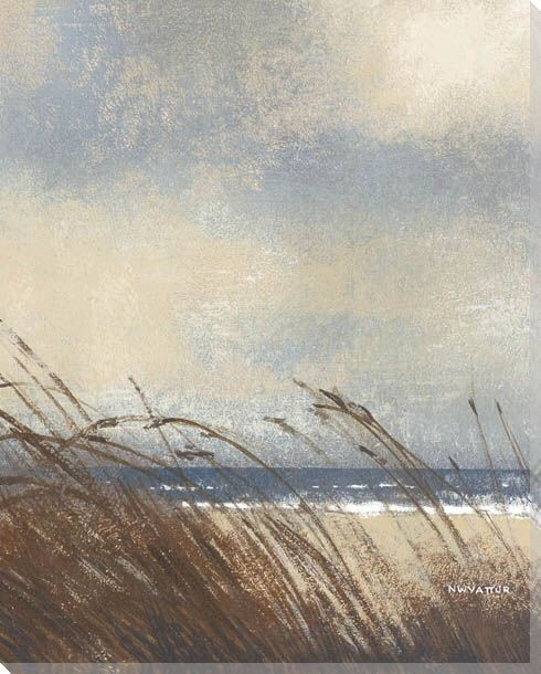 Through the Reeds I Wrapped Canvas Giclee Print Wall Art