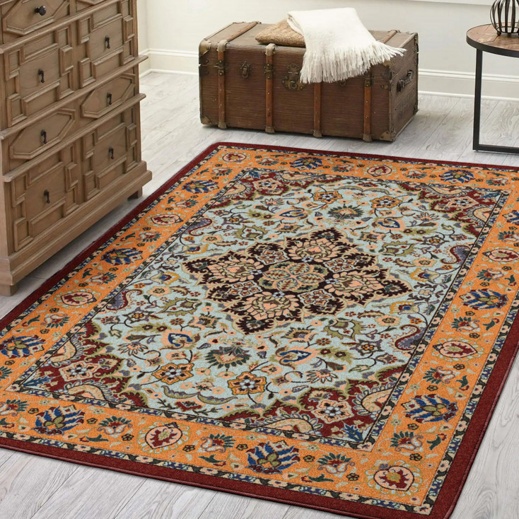 3' x 4' Montreal Canyon Rectangle Scatter Nylon Area Rug