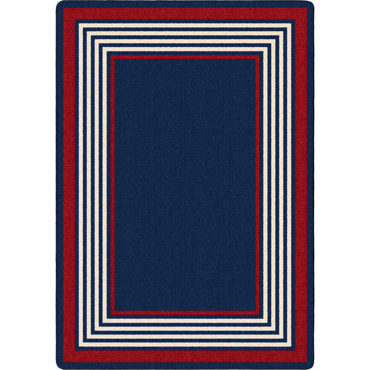 8' x 11' Patriot Old Glory Rectangle Nylon Area Rug