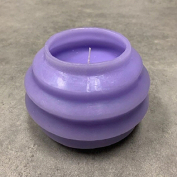 3.75" Lavender Lantern Candle Floats Floating Candles, Set of 4