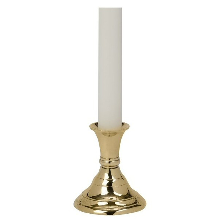 3" Brass Taper Candlestick Candle Holders, Set of 4