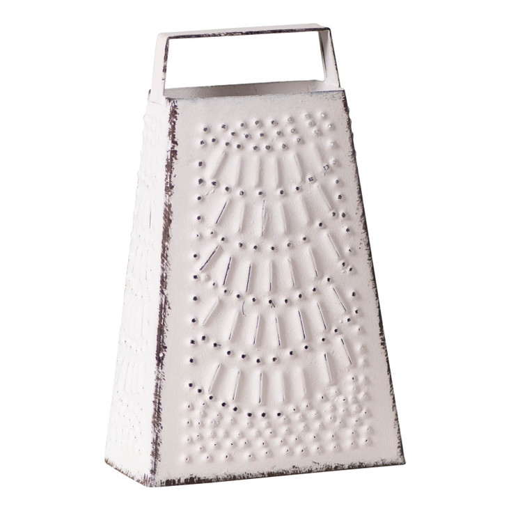 Medium Cheese Grater in Rustic White