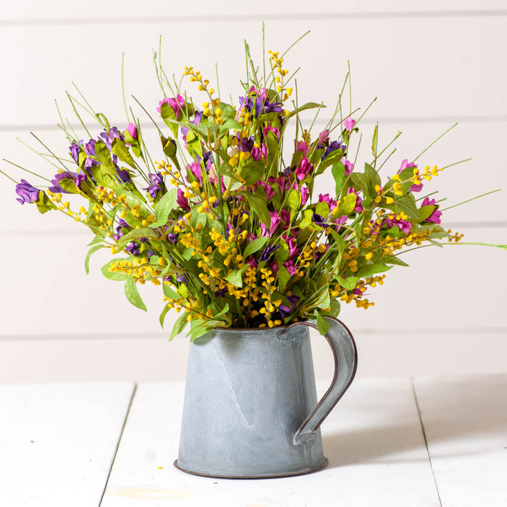 Decorative Mug in Weathered Zinc