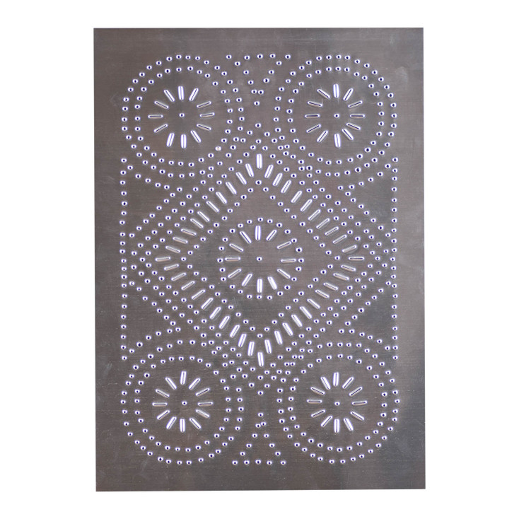 Diamond Cabinet Panel in Unfinished Tin