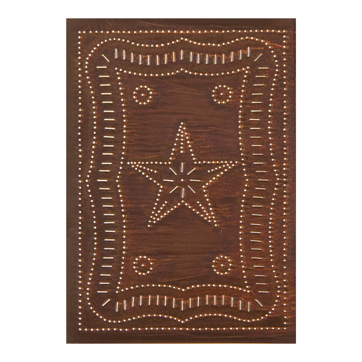 Federal Cabinet Panel in Rustic Tin