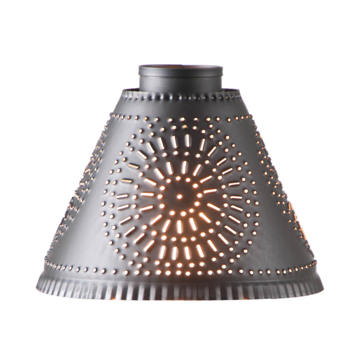 Crestwood or Cambridge Medium Franklin Lamp Shade in Kettle Black