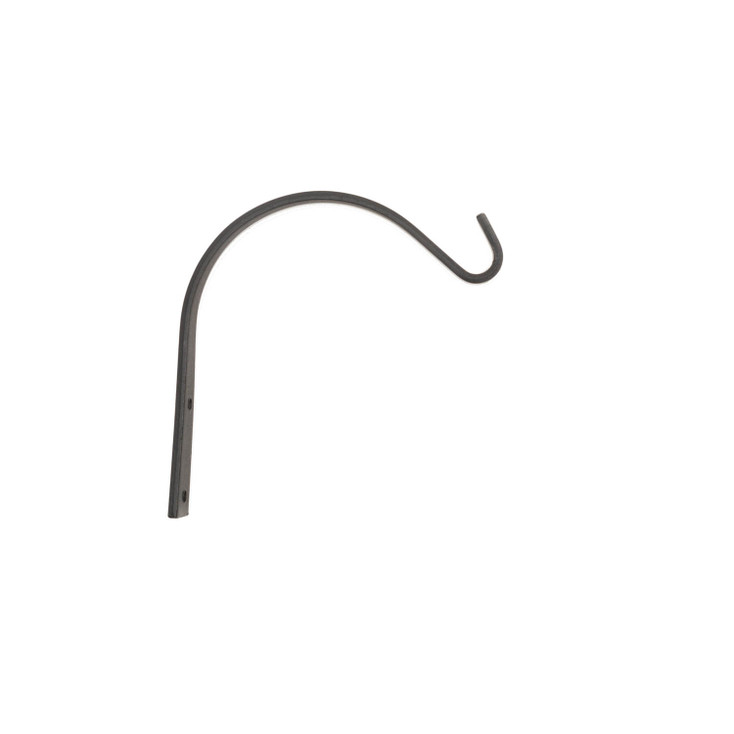 Wrought Iron Medium Arched Hooks, Set of 3