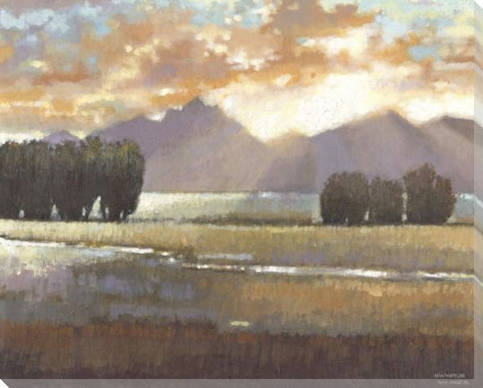 Shining Through Wrapped Canvas Giclee Print Wall Art