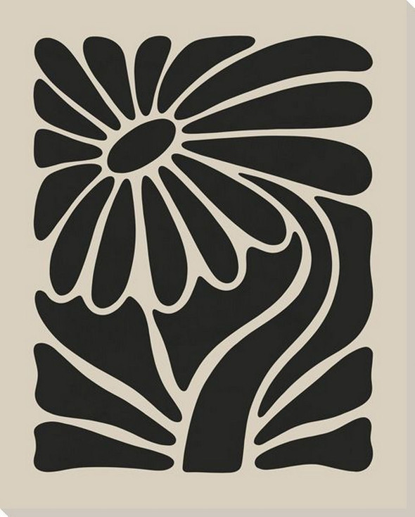 Blossoming Flower Wrapped Canvas Giclee Art Print Wall Art
