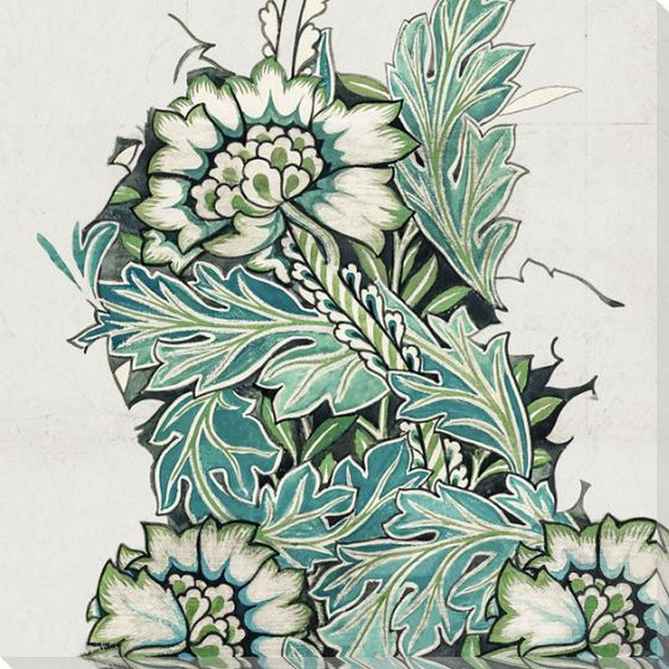 William Morris Sketches 3 Floral Wrapped Canvas Giclee Art Print Wall Art