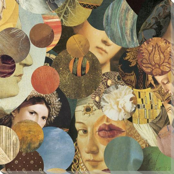 Magical Face To Face 1 Wrapped Canvas Giclee Art Print Wall Art