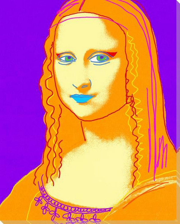 Monalisa 2 Wrapped Canvas Giclee Art Print Wall Art
