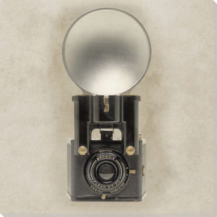 Vintage Camera 1 Wrapped Canvas Giclee Art Print Wall Art