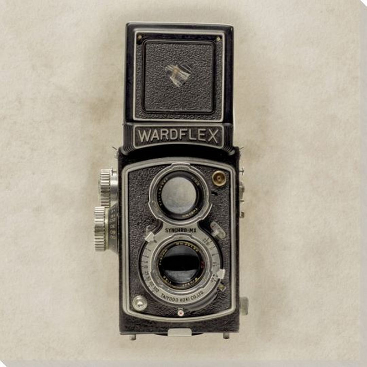 Vintage Camera 6 Wrapped Canvas Giclee Art Print Wall Art