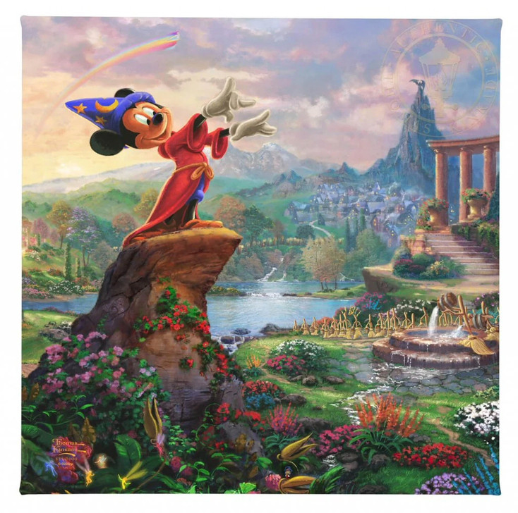14" Disney Fantasia Wrapped Canvas Art Print Wall Art