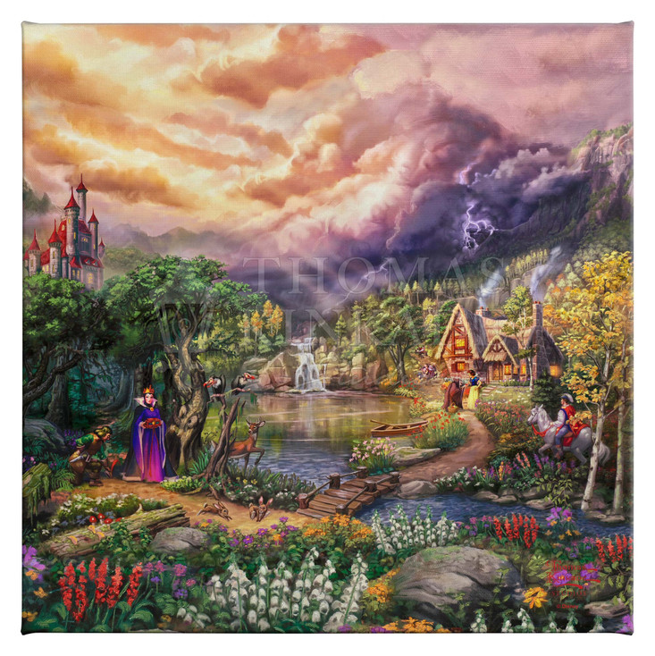 14" Disney The Evil Queen Wrapped Canvas Art Print Wall Art
