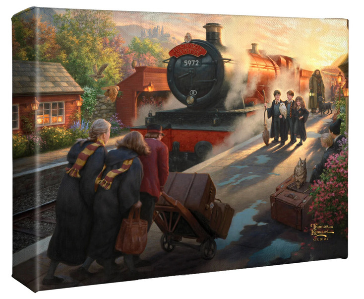 8" x 10" Harry Potter Hogwarts Express Wrapped Canvas Wall Art