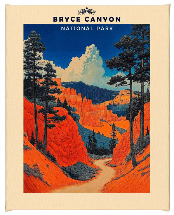 Bryce Canyon National Park Wrapped Canvas Wall Art