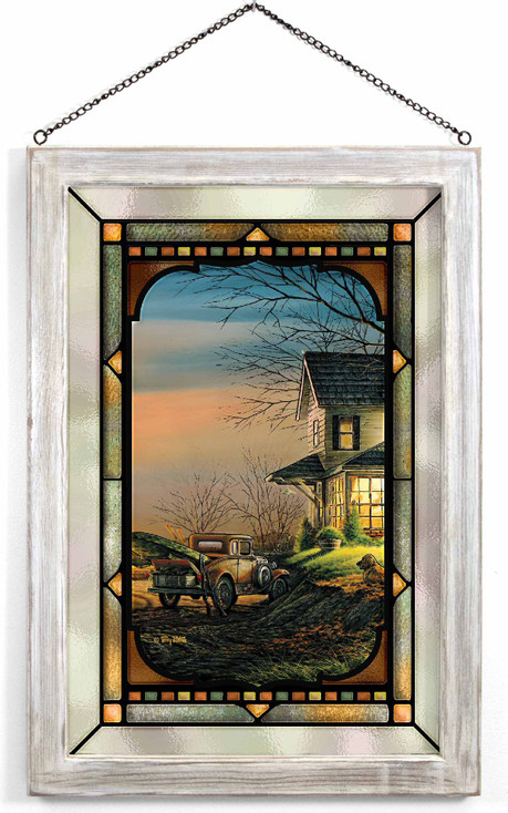 14" x 20" Special Memories Framed Glass Art
